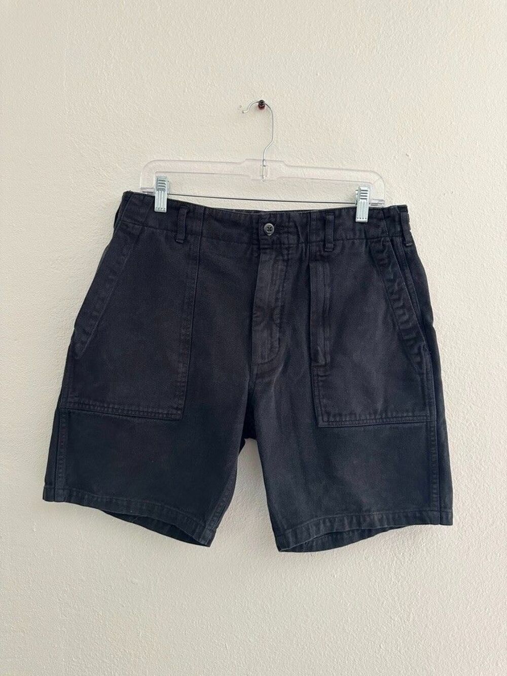 Engineered Garments New York Fatigue Utility Shorts Black Cotton City Men's 36